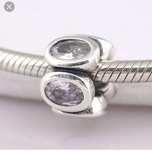 Pandora crystal charm
